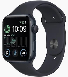 Apple Watch Series SE 3 40mm (GPS) Midnight Aluminium Case with Midnight Sport Band - S/M